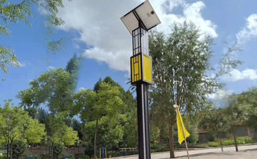 噶尔智慧路灯安装